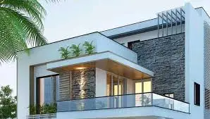 2024 Furnished light steel structure prefabricated luxury  prefab house house prefabricated homes villas