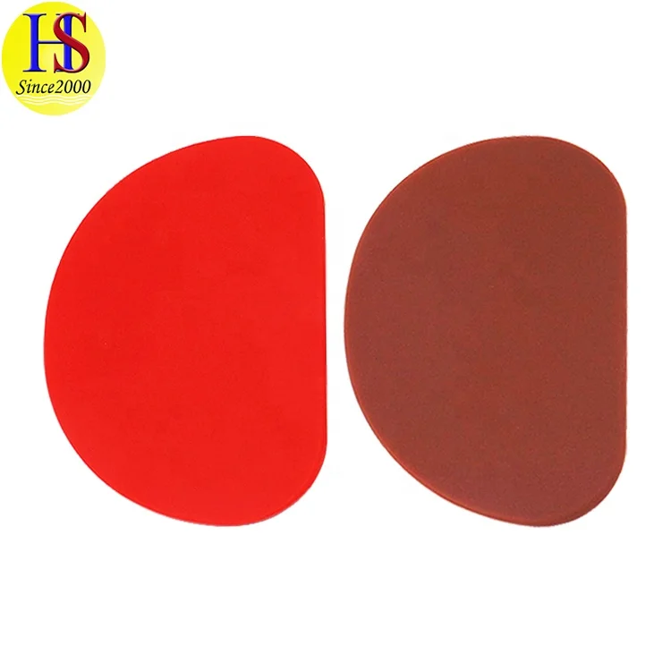 Heat Resistant Practical Kitchen Flat Baking Tools Silicone Cake Dough Bread Scraper