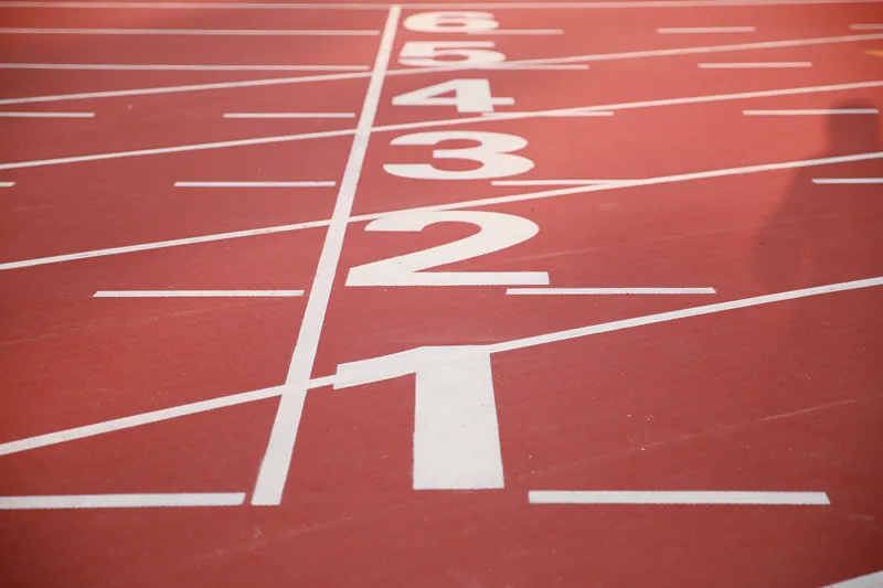 WAF Approved Prefabricated Rubber Running Track for 400 Meter Standard Field Playground Outdoor CE