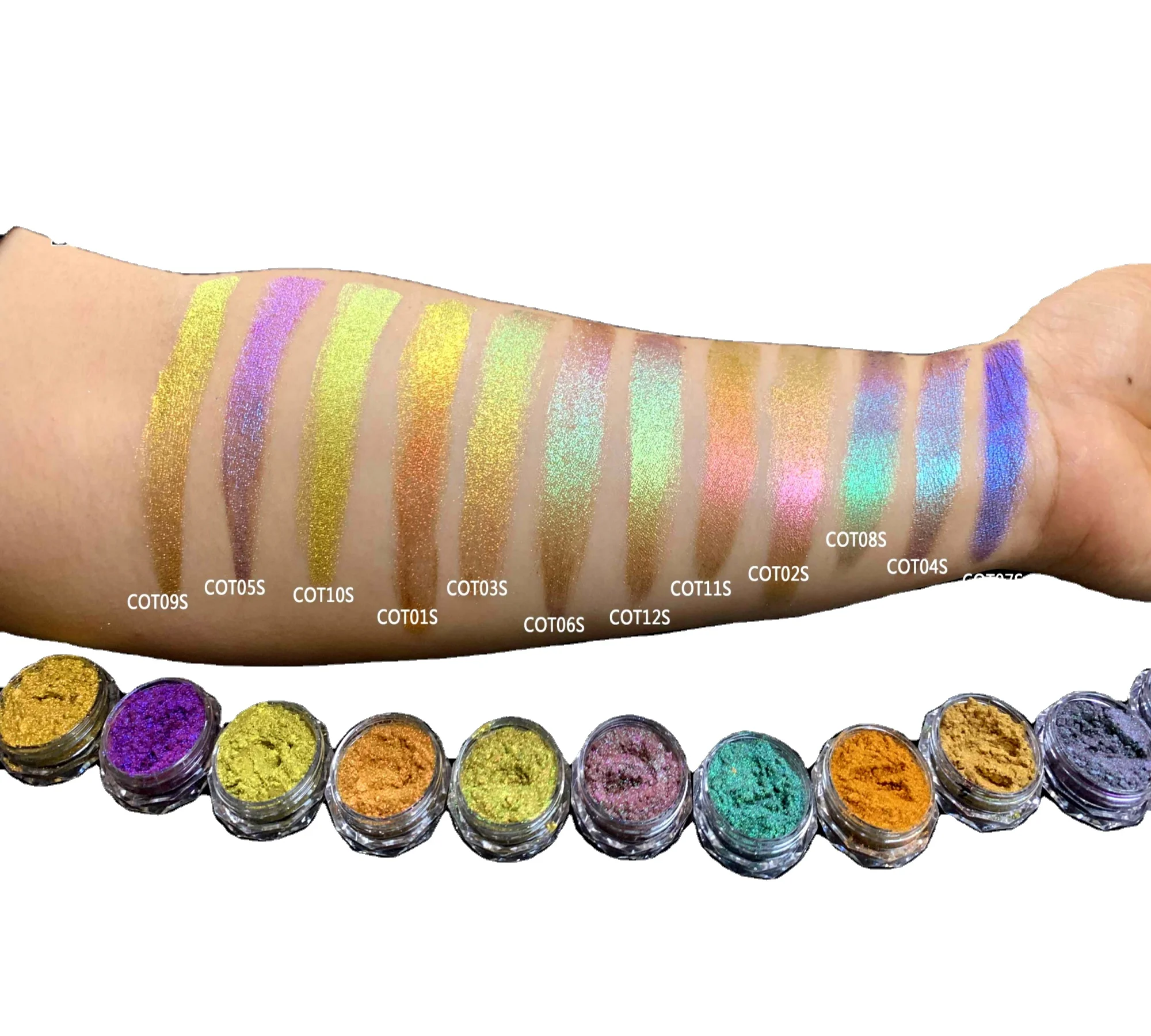 Sheng Zhu COT series hot sale makeup eyeshadow chameleon powder