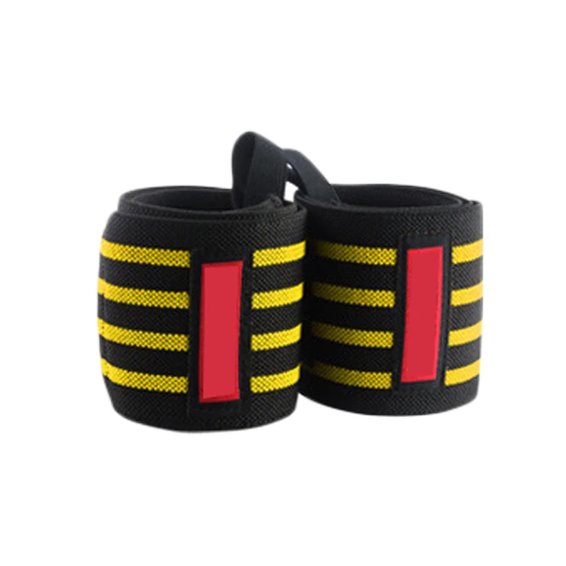 
nylon gym bodybuilding muscle max wrist wrap cotton thumb mens wrist support high quality cloth elastic adjustable wrist brace 