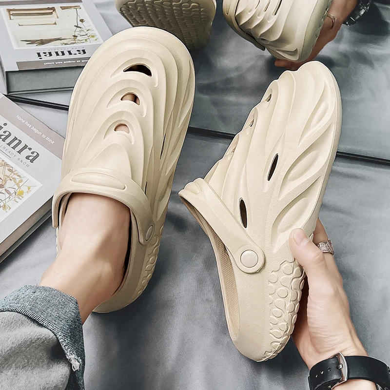 China manufacture custom foam footwear non-slipp soft eva slippers sandals for women men indoor outdoor platform slipper