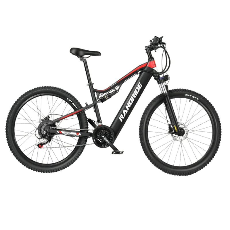 RANDRIDE YG90 Mtb Bicicleta 1000W электрический горный велосипед готов для езды по бездорожью