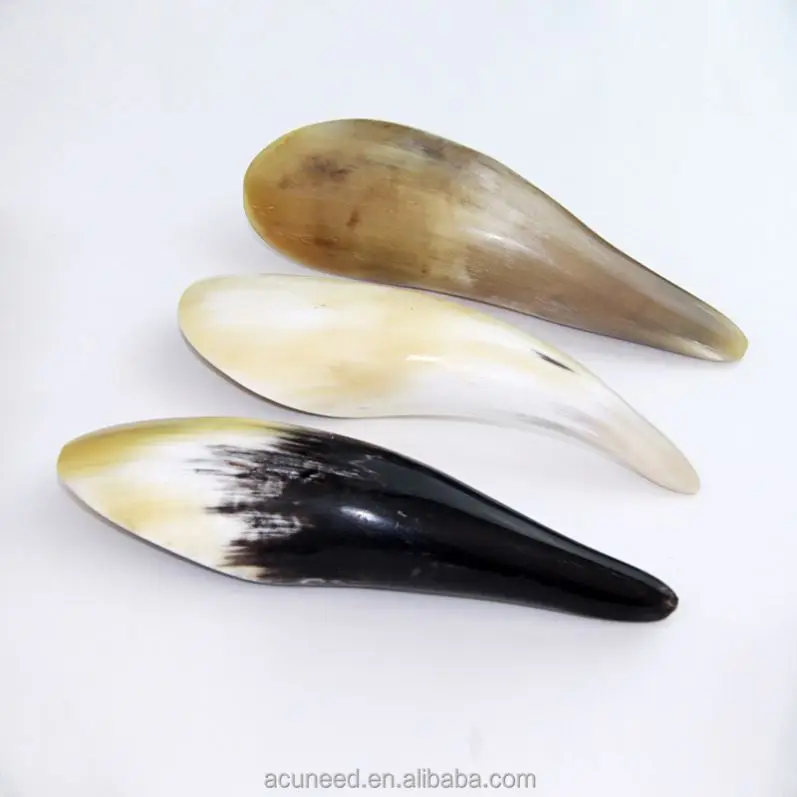 Buffalo Horn Guasha Board Massage Guasha Board Horn Gua Sha Massage Board Scraping Plate Buffalo Horn