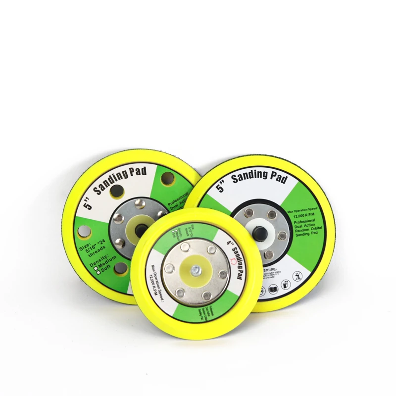 Pneumatic Polishing Discs with or Without Perforation for Pneumatic Multi-size