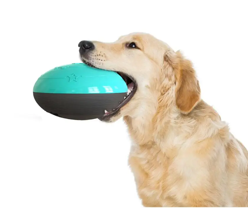 Free sample IQ Training Ball Dog Toy UFO Design Ball Dog Slow Feeder Food Dispensing Ball