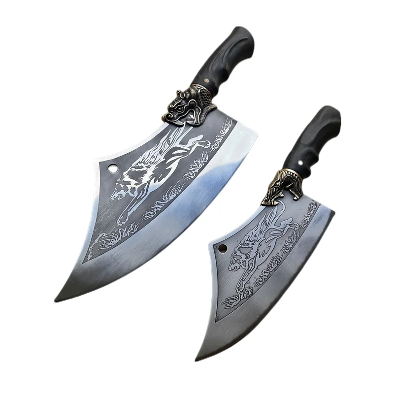 2023 new kitchen knife combination 15 and 12 inch two-piece set of high-quality chef knives customized by Chinese manufacturers