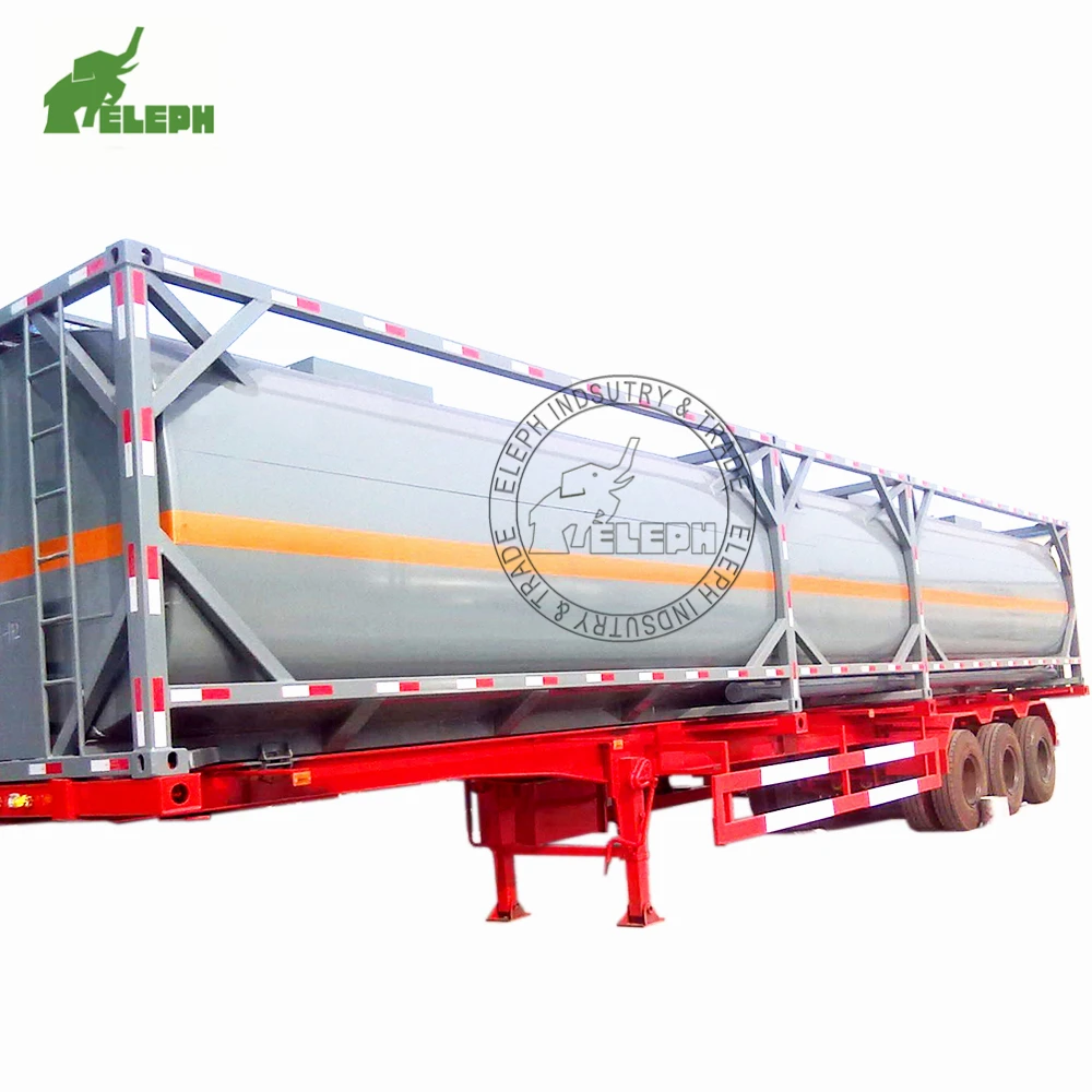 2024TOP 20ft 40ft LNG LPG хранение ISO контейнер-цистерна трейлер-цистерна