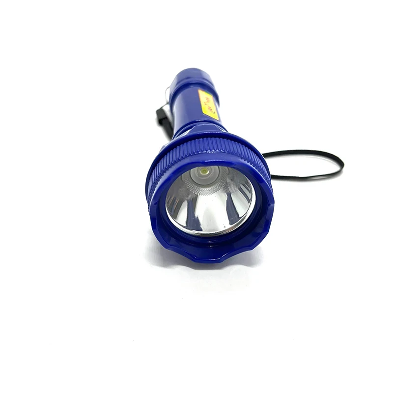 Torch Beautiful Push Switch Cell Lamp Rechargeable Battery Flashlight Hanging