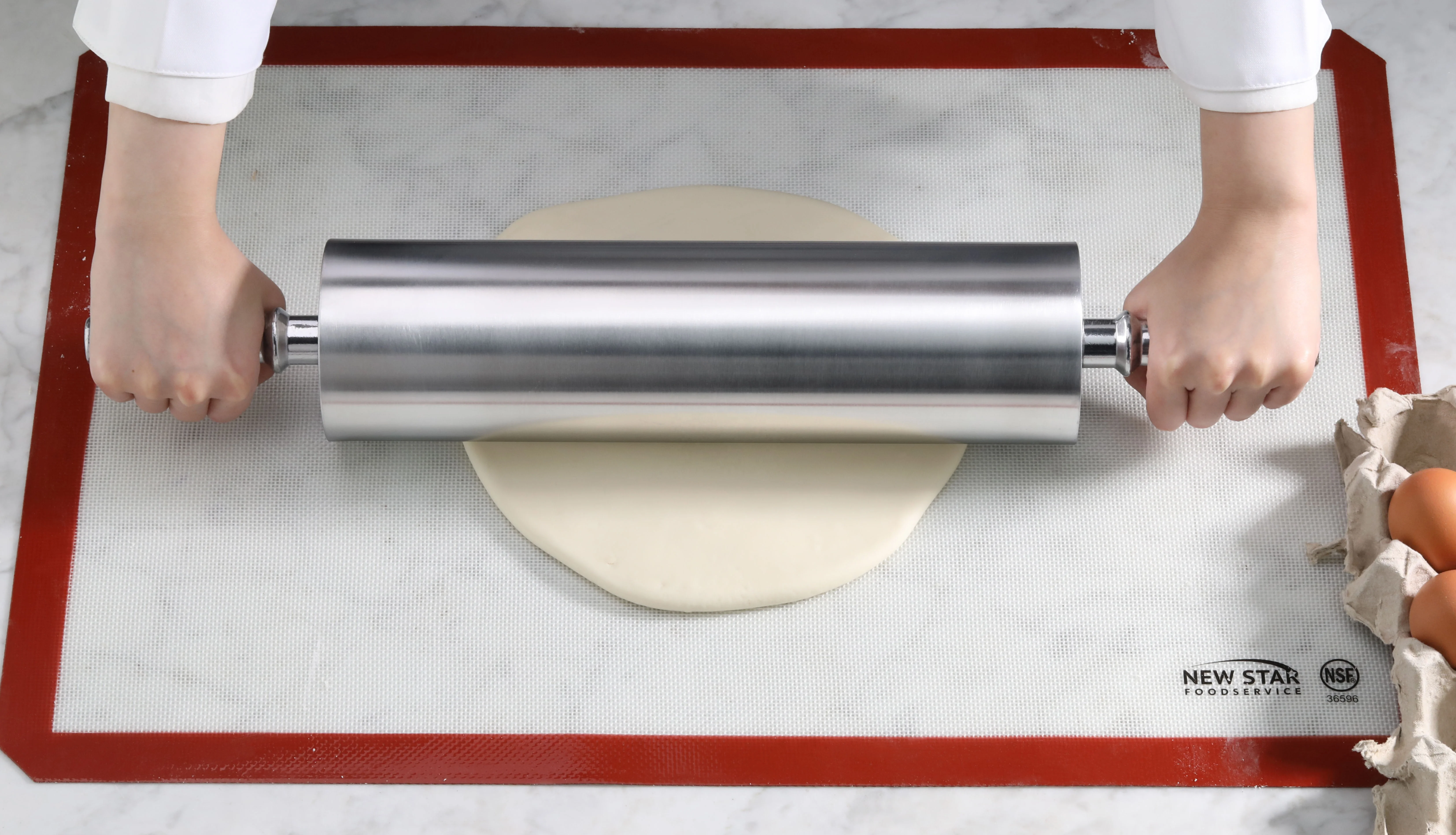 Cangshan - Henry Foodservice Aluminum Rolling Pins, Extra heavy duty Rolling Pins 13, 15, 18 inches