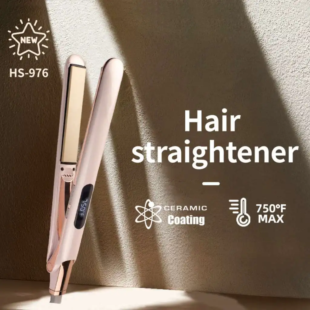Straightener Professional Hair Flat Iron Professional Steam Style 2 in 1 Flat Iron  Straightener Dryer Hot Air Styler