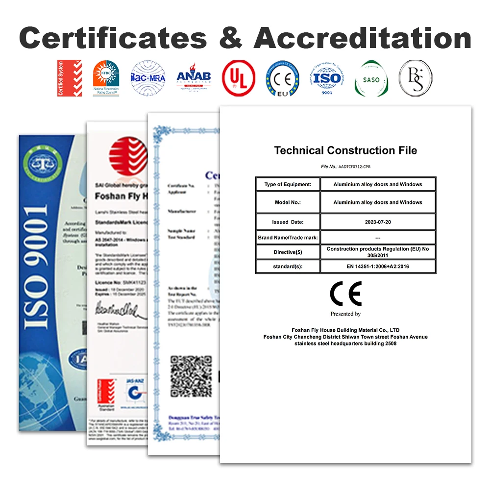 Wholesale cheap price waterproof bi fold doors villa patio aluminum folding door cheap glass folding patio doors system