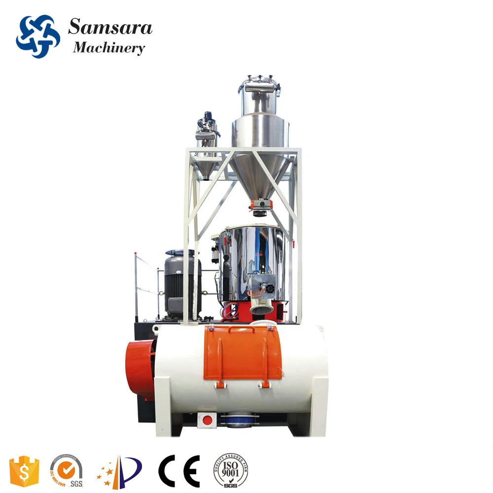 Plastic Hot Cutting PVC Pelletizing Granulating Line for Wire Cable Compounding
