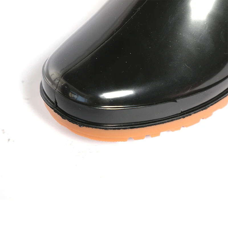Baisheng Fire Sale Wholesale Non-Slip Chemical Resistant Wedge Heel Rain Boots Wholesale Protective Rain Boot Sproduction