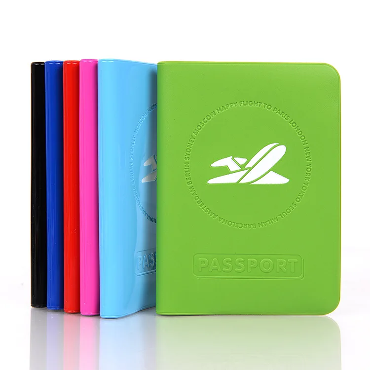 2022 ECO Passport Wallets Passport Covers PVC Waterproof Travel Wallets Gifts for Men Women