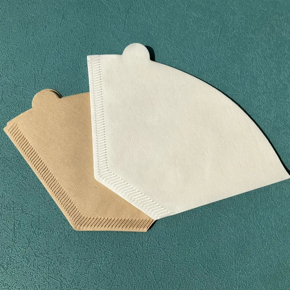 Hand Brewed Flat Cone Size 102 Coffee Paper Filter For Coffee Brewer