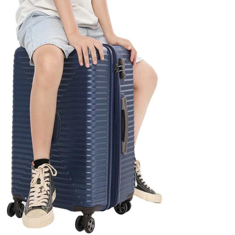Goby London High Quality 20'25'29 Inch ABS+PC Hard Shell Travel Trolley Bag with Zipper Opening and Wheels Carry-on Luggage