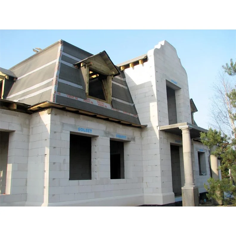 Lightweight Precast Hebel Factory Price Steel Frame Fabricated House Autoclaved Panel Ytong Block