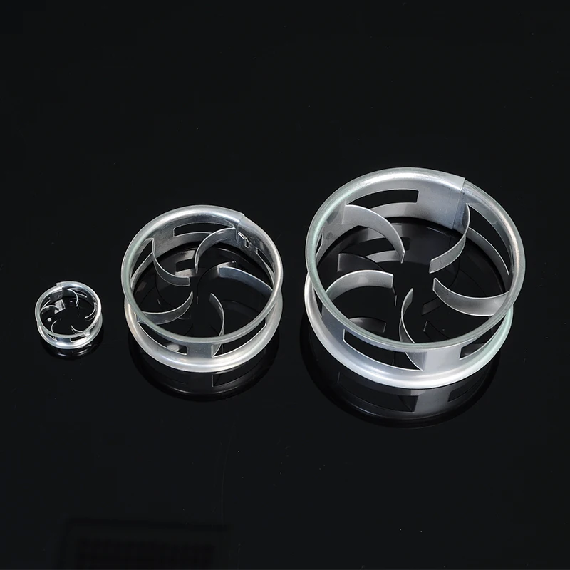 50mm Metal Cascade Mini Ring Stainless Steel Cmr Ring For Extraction & Fractionation