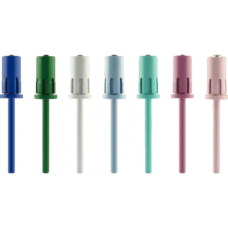 3/32' Carbide Custom Logo Pink Nail Mandrel Bits Professional Manicure Sanding Band Mandrel