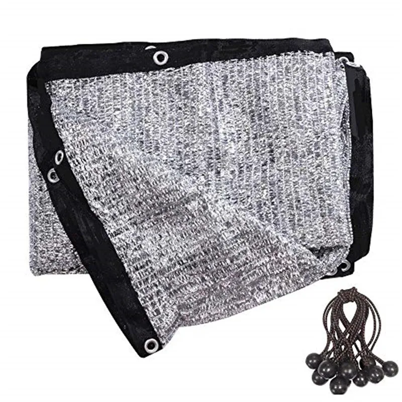 Aluminum foil shade net for car cover 100gsm sun shades cloth net