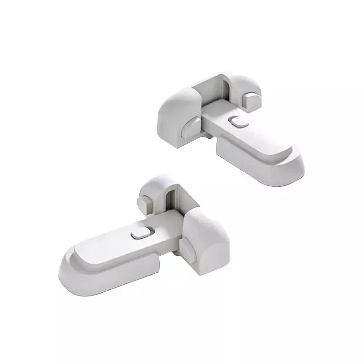 Hot Sell Durable safety lock Safety baby proof plastic lock refrigerator door lever lock baby proof door handle