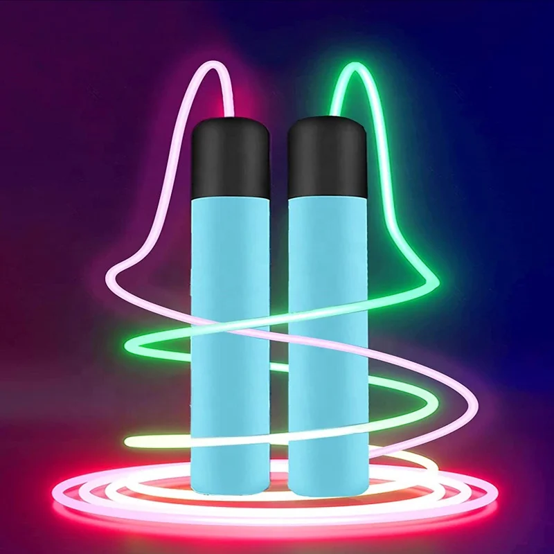 2023 New KEPUAI LED Jump Rope for Children Cuerda Luminosa Para Saltar LED Light Up Toy