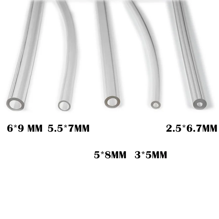 PVC PE plastic Composite Pipe Hot Cold water gas medical round pipes irregular transparent hose conduits tube electrical pipes