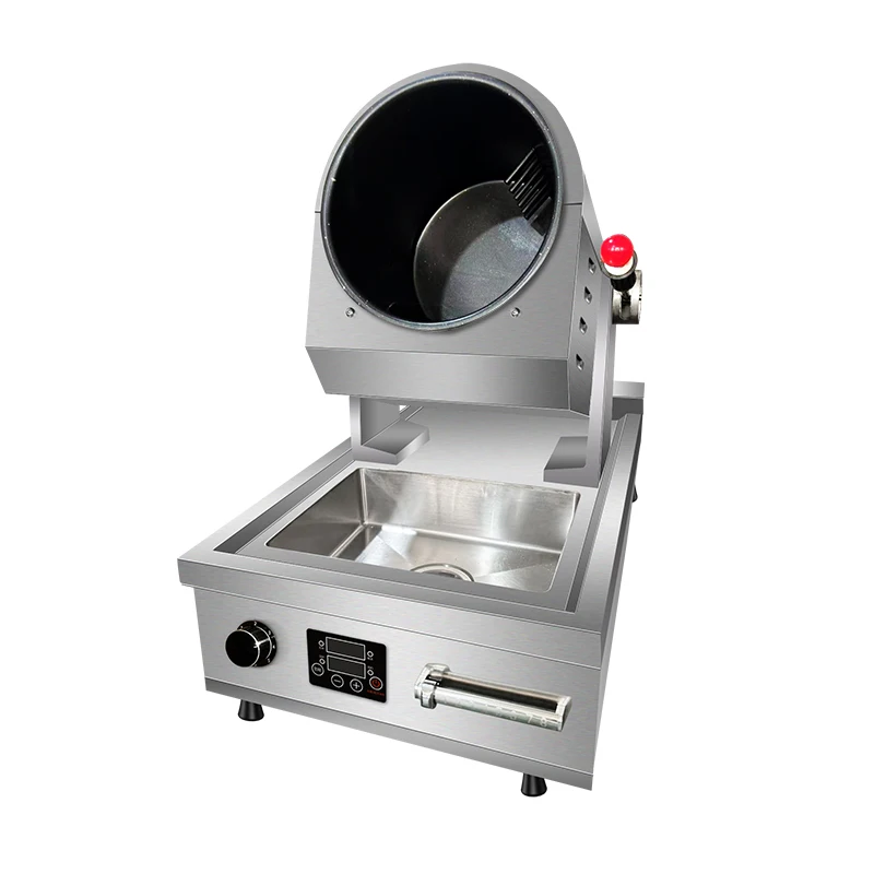 In-smart commercial automatic cooking machine gas stir-frying drum intelligent robot high performance new technologies factory