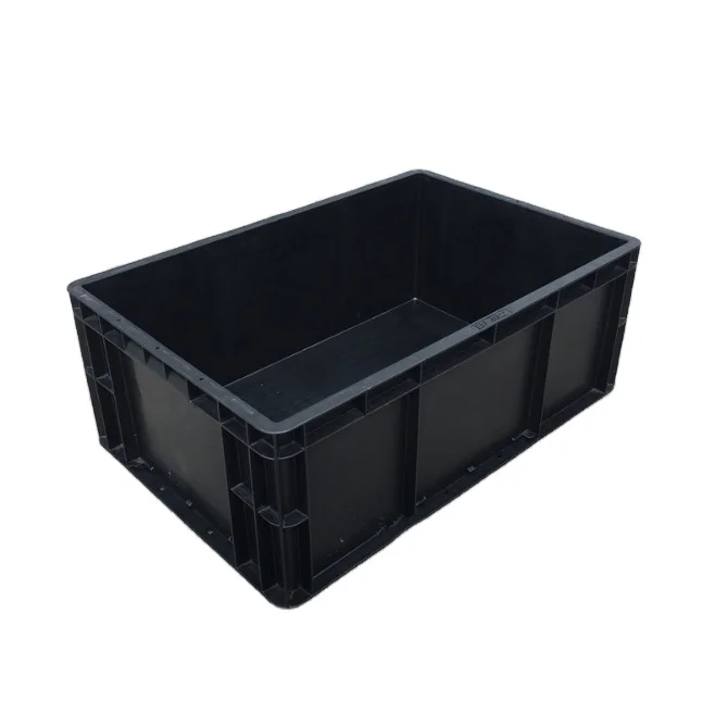 YP-EU07 600*400*230mm Thicken ESD Plastic Bin Box/Durable Electronic Parts Box Bins/ESD Anti-static Box