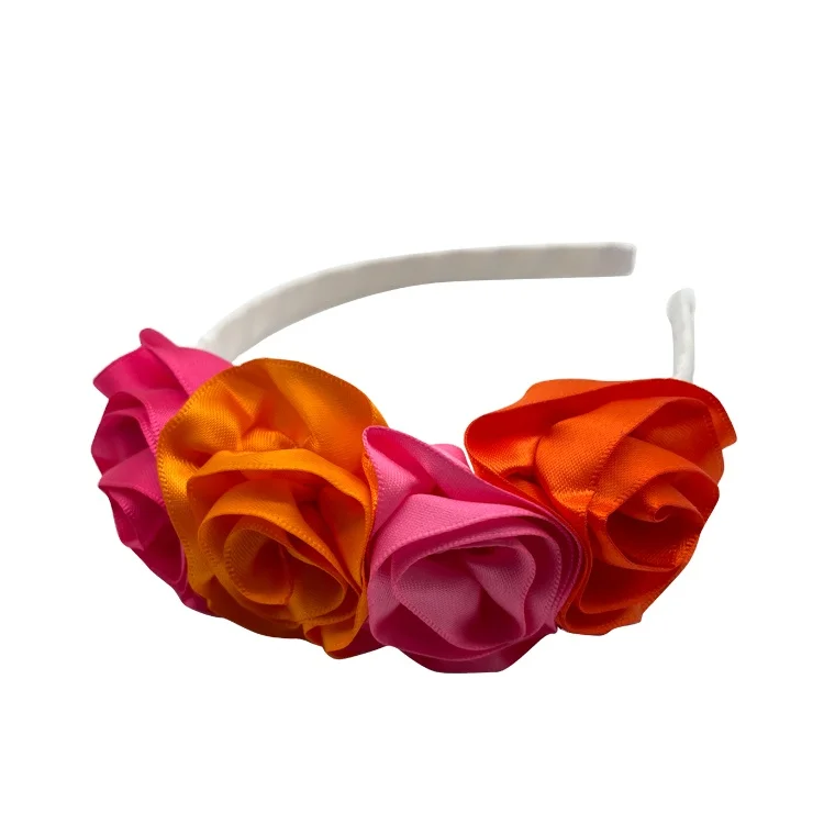 Baby kids hairband flower headband for teenage girls