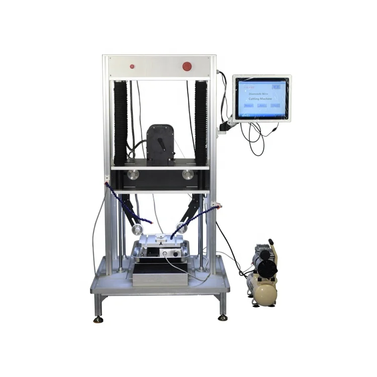 Lab Automatic cutting Diamond wire Saw using in Jade, meteorite, Pei Cui cutting grinding