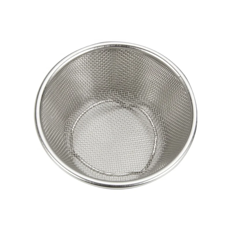 High quality stainless steel cone mesh strainer juicer filter colander