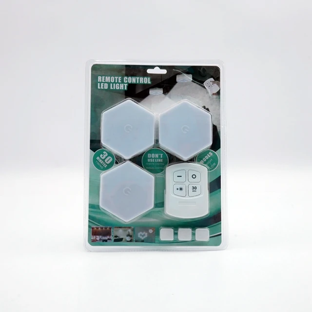 Quantum Light Led Hexagonal Lamps Modular Magnetic Creative Decoration Wall Lamp remote control LED night light