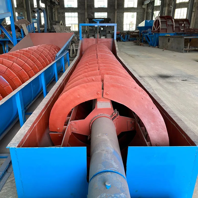 China Good Quality Screw Classifier Manufacturer Mining Processing Plant Gold Silver Copper Lead Spiral Classifier For Sale