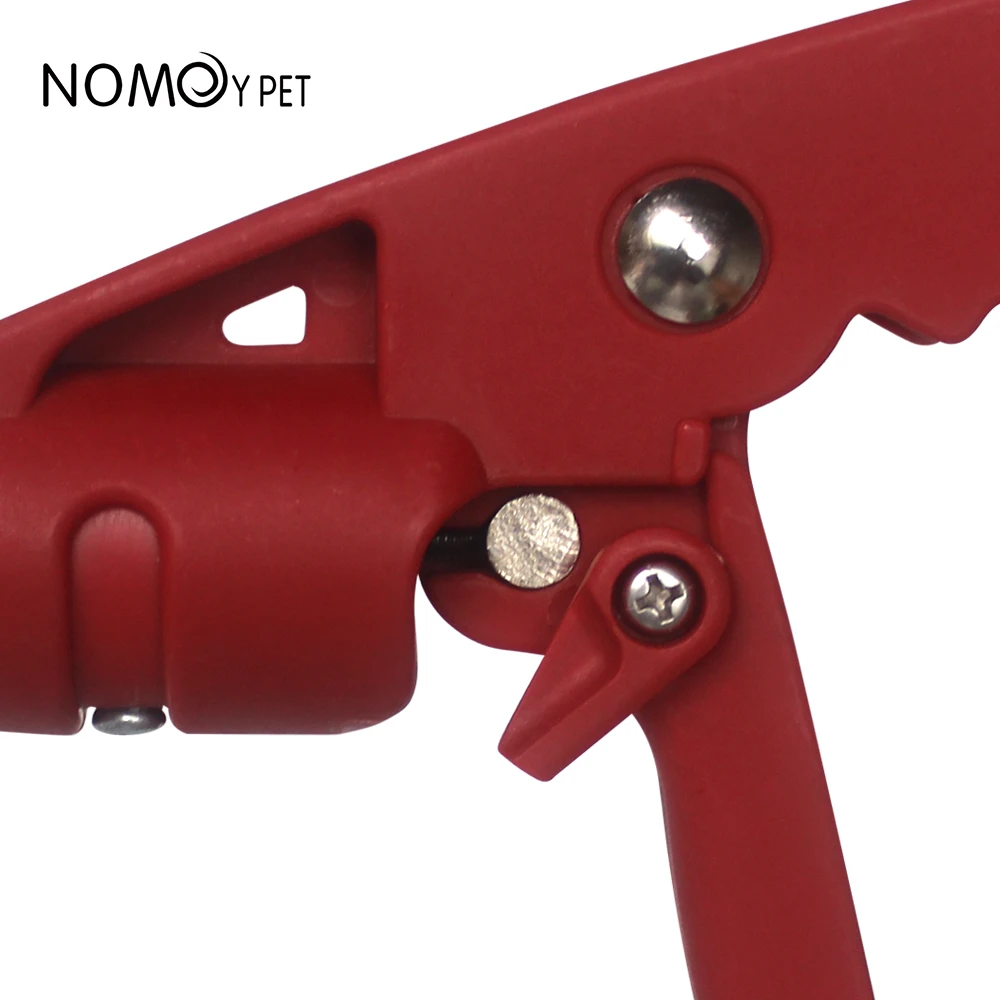 NOMOY PET Extended snake tong Snake Tongs Reptile Grabber Rattle Snake Catcher Wide Jaw Handling Tool with Non-Slip Grip Handle