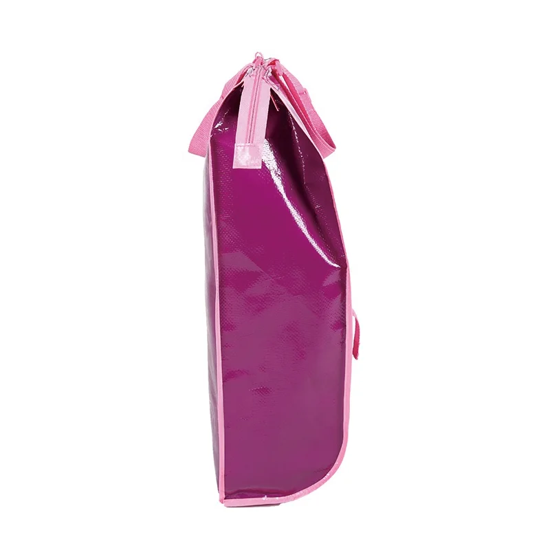 Chiterion Custom Logo Folding Supermarket Wheeled Shopping Trolley Bags Reusable  Promotional Grocery Shopper Carts for Daily