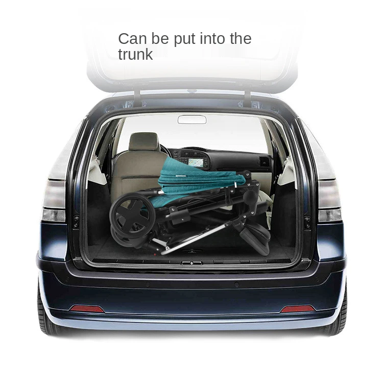 2021 Best Selling Child OEM Folding Good Baby Double Stroller Twins Baby Carriage