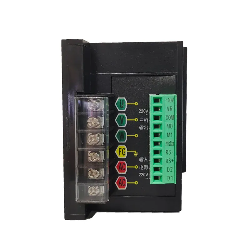 RIQNO T13-750W-12-H mini inverter 220V 500w 750w vfd single phase to 3 phase low price vfd drive for motor