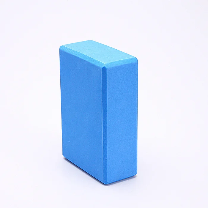 Factory direct sale single color EVA Yoga brick body building  yoga blocks for home and gym women fitness yoga brick