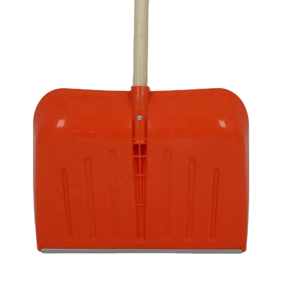 Hand operated plastic oem snow shovel snow pusher