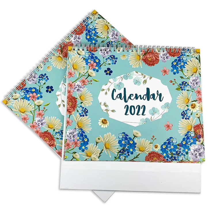 2022 New Customizable Office Supplies High-quality Modern Design Simple Desk Calendar Printing Calendar Accept Customized Logo