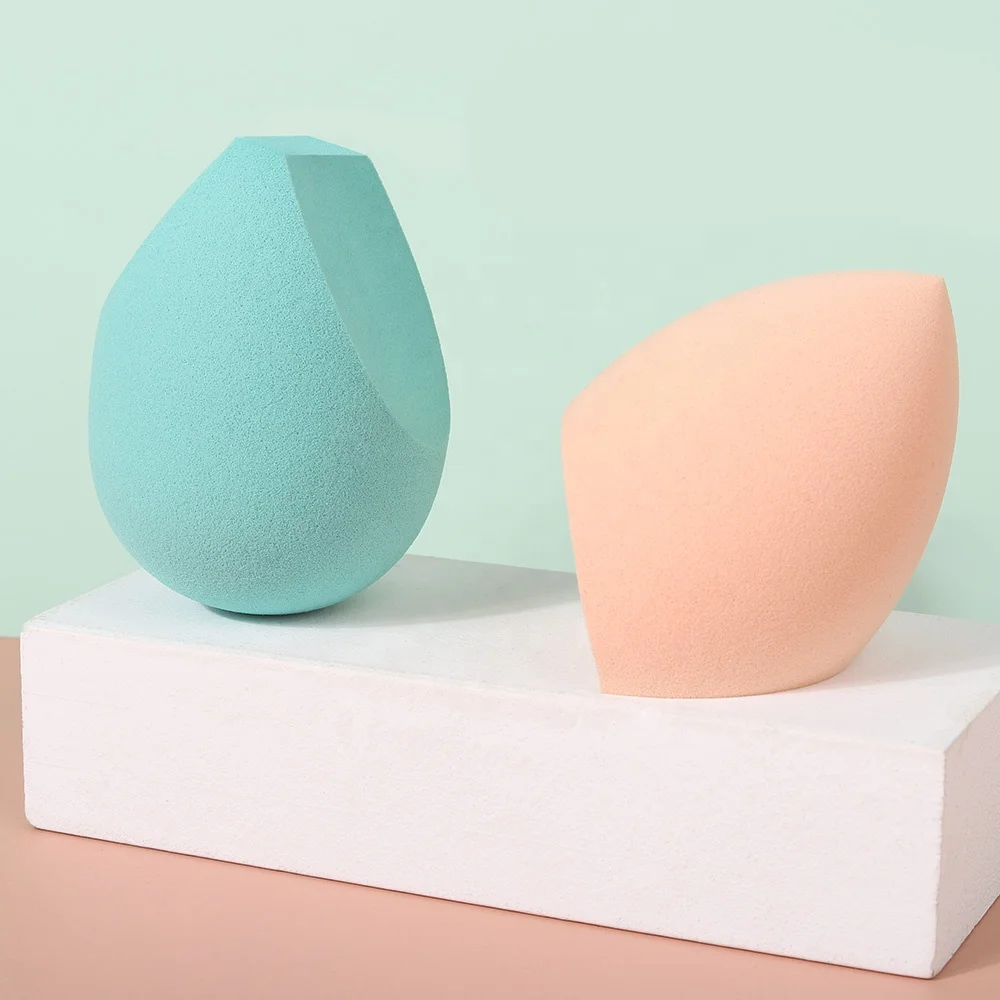 Manufacture Colorful Eco Friendly Beauty Foundation Powder Puff Wholesale Custom Latex Free Private Label Makeup Blender Sponge