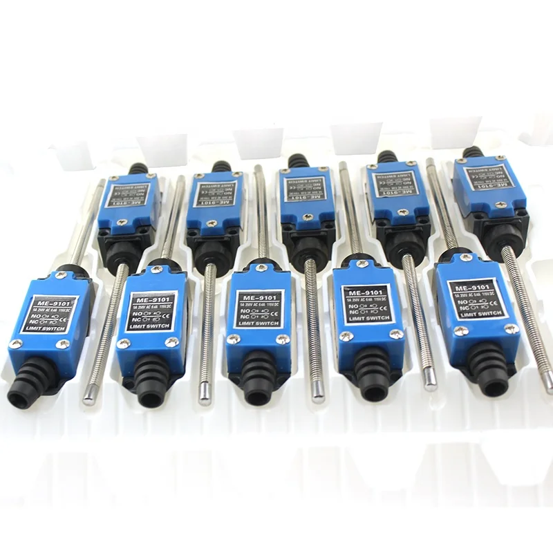ME-9101 250V 5A Automatic Spring Rod Rotary Roller Lever mini Limit Switch
