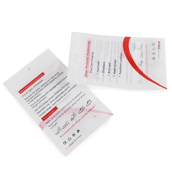 Melenlt PE/PP composite plastic packaging zipper foot care products bag