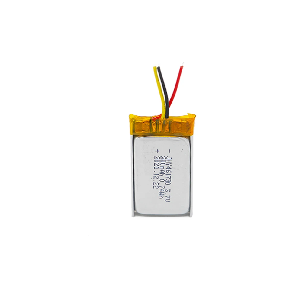 JeHeYuan 3.7V 461750 Rechargeable Lithium Polymer Battery 200mAh In Stock