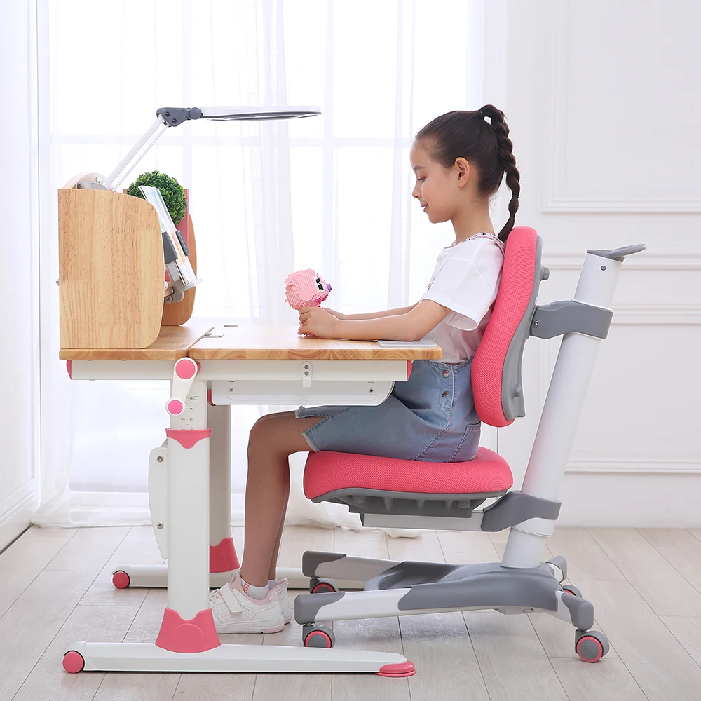 GMYD A105 Ergonomic Kids Study Table and Adjustable Desk for 3-18 Years Old Children