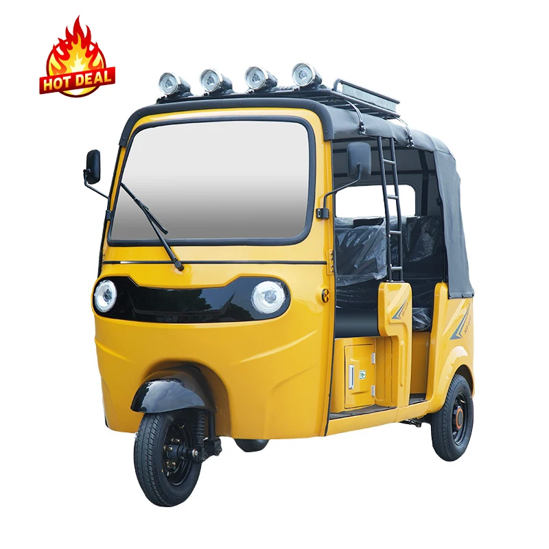 New Electric Tuktuk China Three Wheel Electric Tricycle 3 Wheeler Tuk Tuk for Passenger