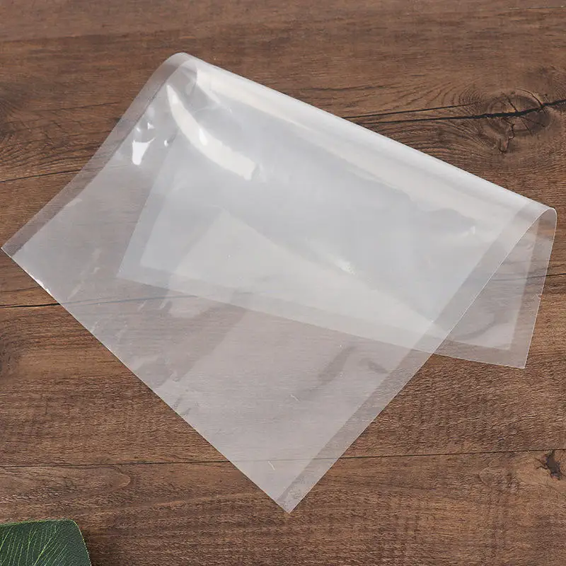 40CM*60CM 350 Micron 3 Side Sealed  printing Transparent clear Nylon plastic packaging Smooth Vacuum Seal Bag Pouch