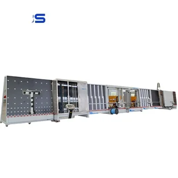 MBS Fully  Automatic Glass Making Machine Insulating Glass Production Line for swiggle style IG spacer
